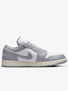 Air Jordan 1 Low Top Sneakers Grey - NIKE - BALAAN 4