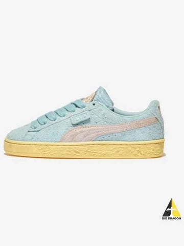 Suede B Palm Tree Crew Turquoise Surf Vapor Gray - PUMA - BALAAN 1