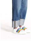 Rainbow Low Top Sneakers White - VALENTINO - BALAAN 2