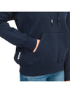 Women's brushed hoodie HOIW 409B BLUE - AUTRY - BALAAN 7