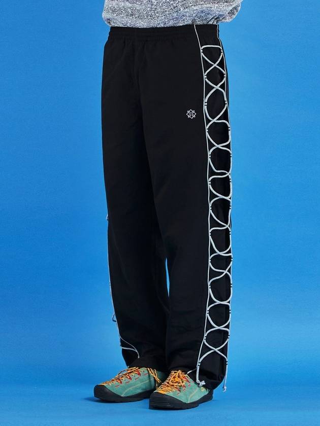 String nylon pants black - UNALLOYED - BALAAN 2