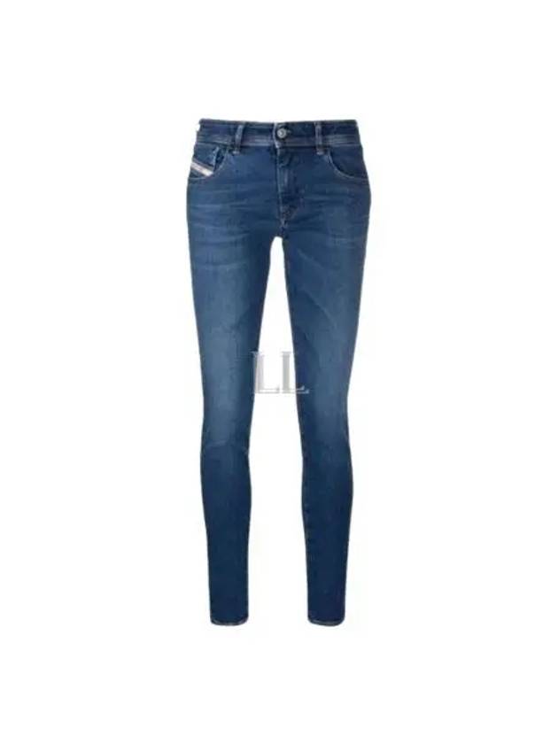 Women's 2018 Slandy Low Super Skinny Jeans Medium Blue - DIESEL - BALAAN 2