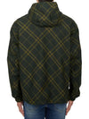 Reversible Check Hooded Jacket Shadow - BURBERRY - BALAAN 6