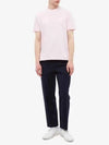 Midweight Jersey Anchor Short Sleeve T-Shirt Pink - THOM BROWNE - BALAAN 7