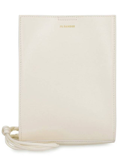 Tangle Smooth Leather Small Cross Bag White - JIL SANDER - BALAAN 2