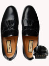 Tassel Leather Loafers Black - GUCCI - BALAAN 2