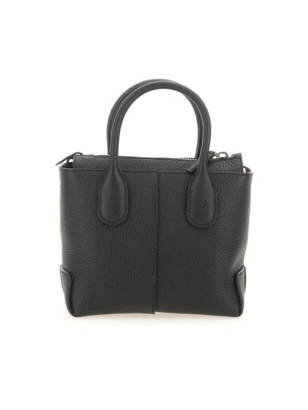 Di Leather Tote Bag Black - TOD'S - BALAAN 4