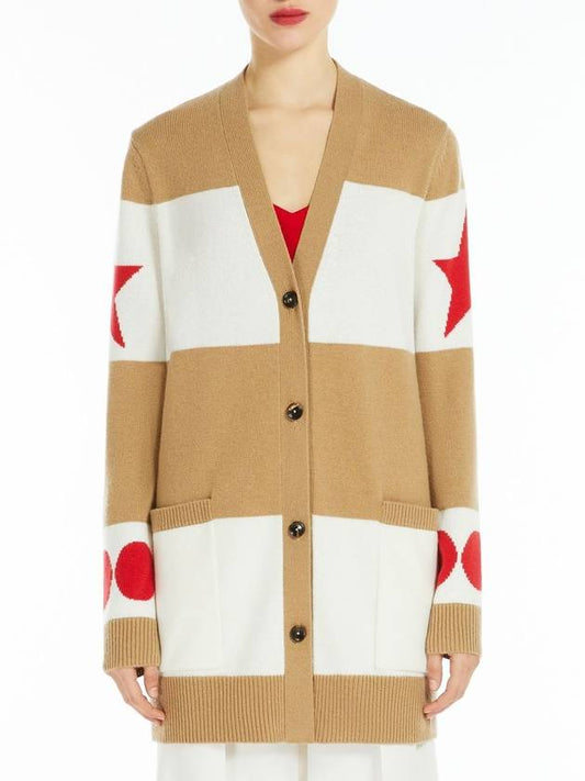 Balido wool cashmere cardigan 2421346031600 007 - MAX MARA - BALAAN 2