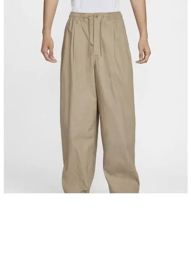 Club Balloon Wide Pants Khaki - NIKE - BALAAN 2