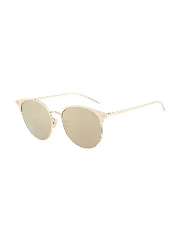 Eyewear Round Metal Sunglasses Gold - SAINT LAURENT - BALAAN 4