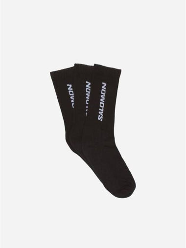 Socks LC2086100 Black - SALOMON - BALAAN 1