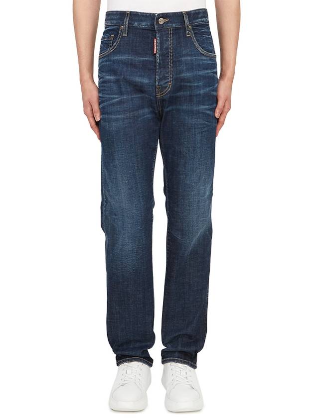 Dark Pressed Wash Jean Blue - DSQUARED2 - BALAAN 2