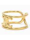 Triomphe Logo Ring Gold - CELINE - BALAAN 1