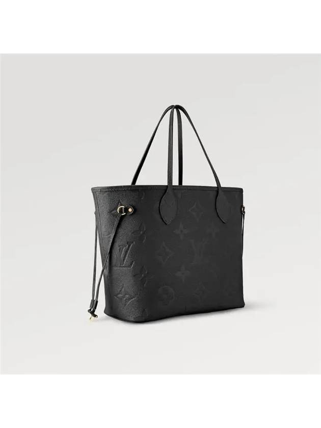 Neverfull MM Monogram Empreinte Tote Bag Noir - LOUIS VUITTON - BALAAN 3