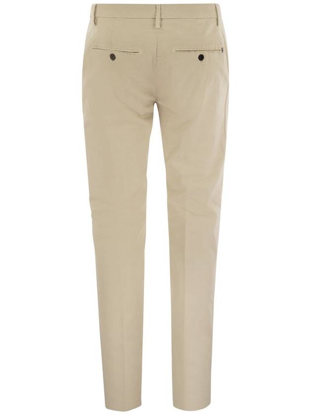 SPIRITISSIMO - Regular chino trousers in light gabardine - DONDUP - BALAAN 2