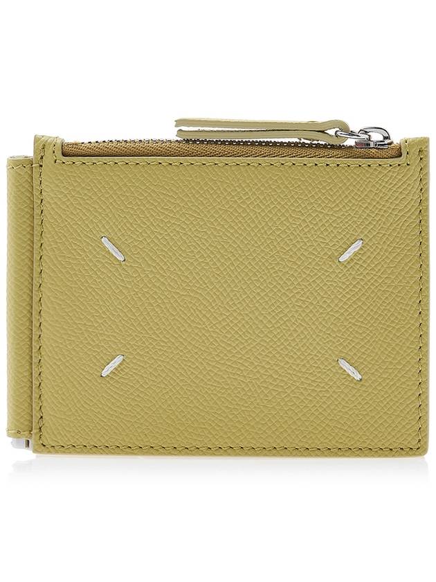 Stitch Money Clip Card Wallet Yellow - MAISON MARGIELA - BALAAN 2