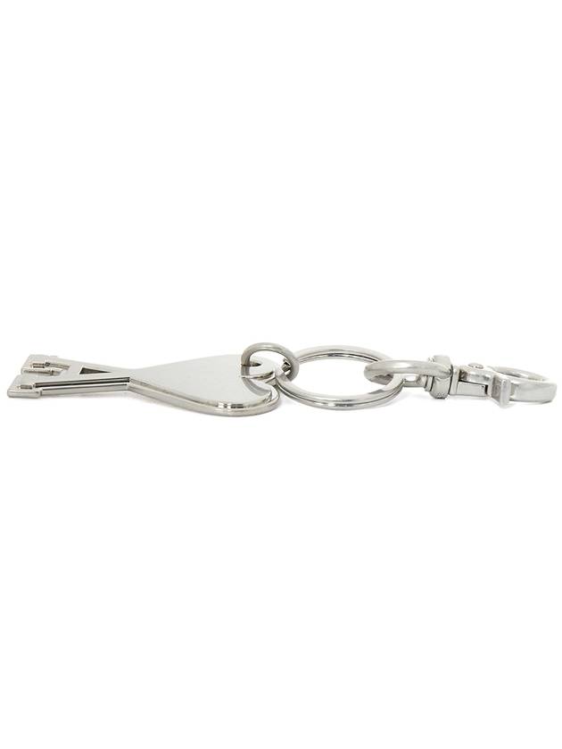 Heart Logo Keyholder Silver - AMI - BALAAN 5