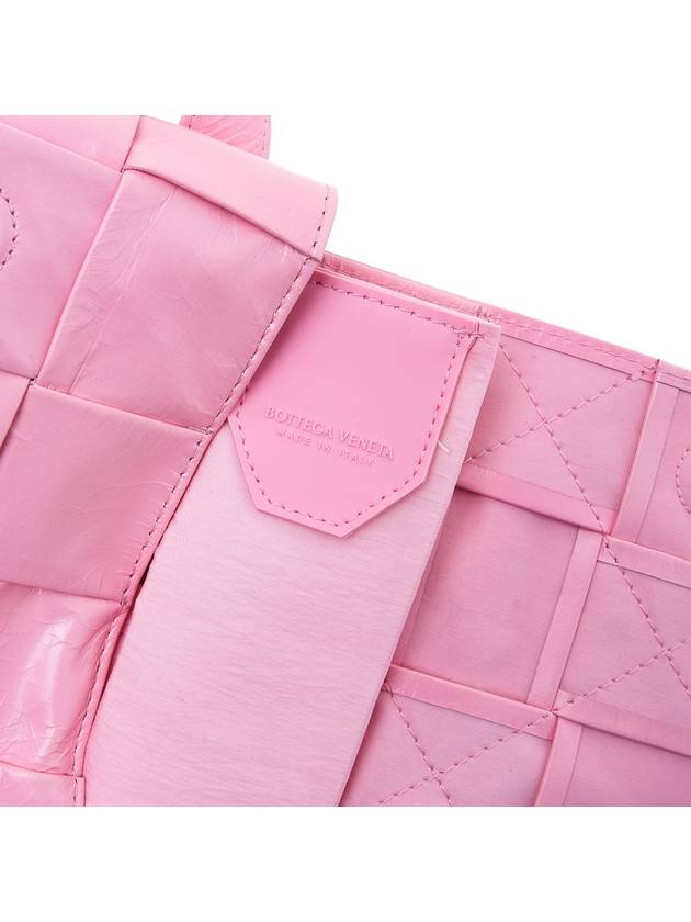 Intrecciato Cassette Mini Belt Bag Pink - BOTTEGA VENETA - BALAAN 10