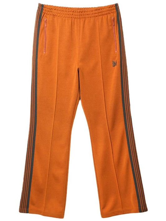 Poly Smooth Bootcut Track Pants Orange - NEEDLES - BALAAN 1