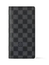 Brazza Damier Canvas Long Wallet Graphite - LOUIS VUITTON - BALAAN 2