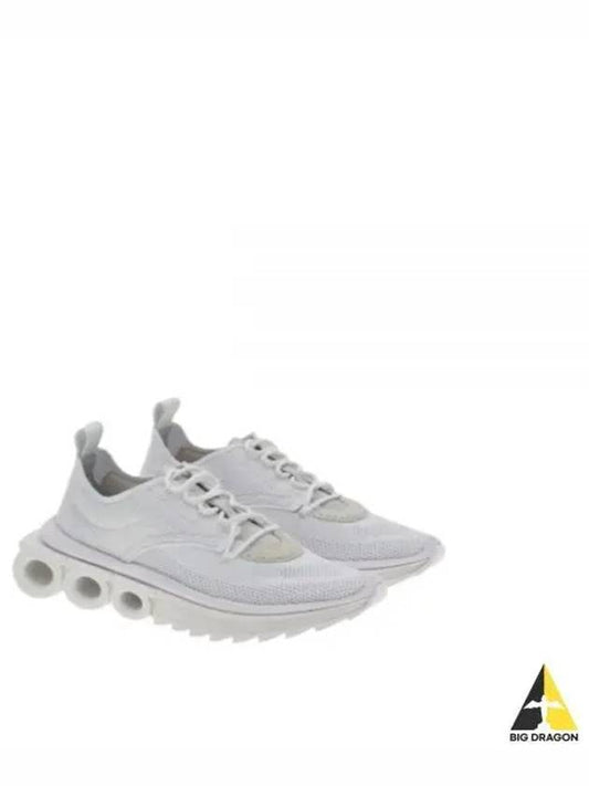 Nima Running Low-Top Sneakers Optic White - SALVATORE FERRAGAMO - BALAAN 2