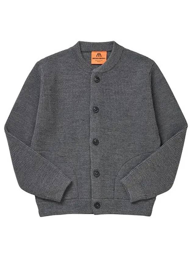 Skipper Wool Cardigan Grey - ANDERSEN-ANDERSEN - BALAAN 3