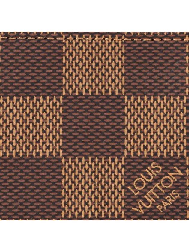 Damier Eben Pouch Key Holder Brown - LOUIS VUITTON - BALAAN 6