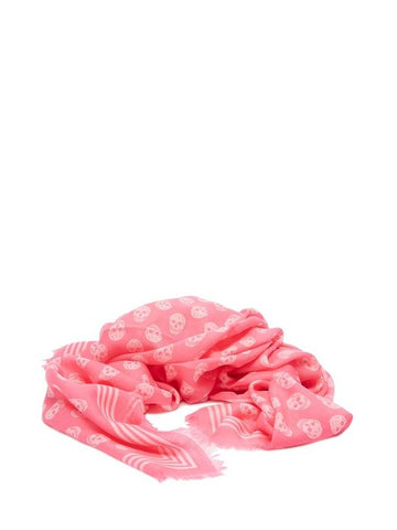 Biker Scarf 5909343222Q 5672 PSYC PINK PALE PINK B0170292022 - ALEXANDER MCQUEEN - BALAAN 1