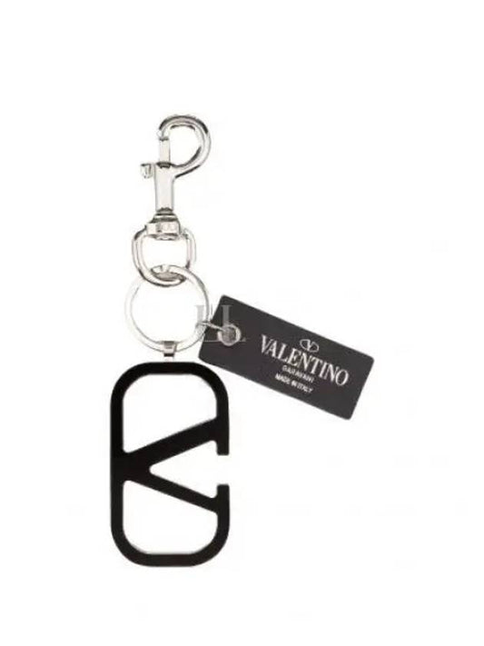 V logo signature key ring P0R81KQA P0N - VALENTINO - BALAAN 1