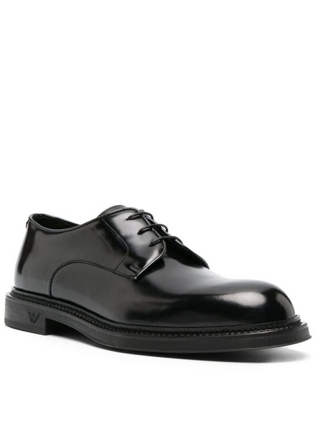 dress shoes X4C653 XF740 00002 BLACK - EMPORIO ARMANI - BALAAN 5