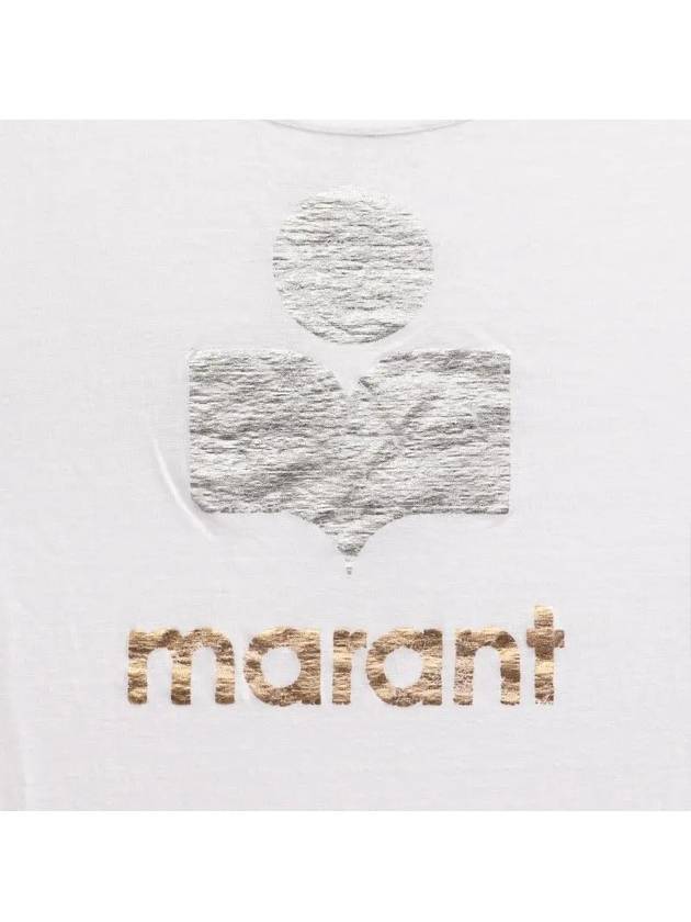 TS0382 00M008E 20WH Women s Short Sleeve Tee - ISABEL MARANT - BALAAN 6