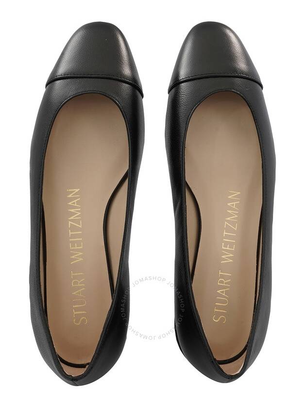 Stuart Weitzman Ladies Black Pearl Ballet Flats, Brand Size 37 ( US Size 6.5 ) - STUART WEITZMAN - BALAAN 3