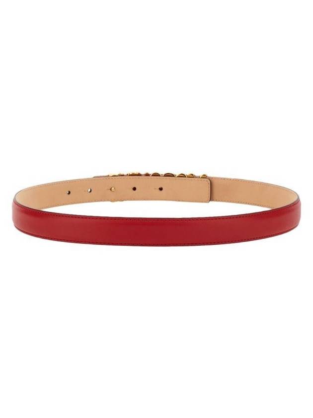 Regular Belt 80338008 0116 RED - MOSCHINO - BALAAN 4