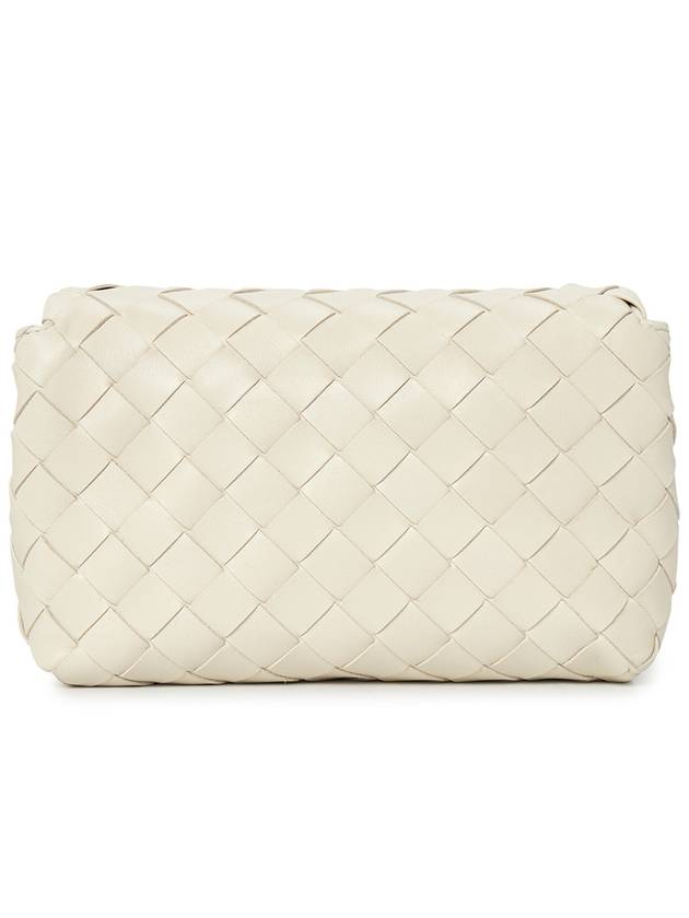 Mini Intrecciato Cross Bag White - BOTTEGA VENETA - BALAAN 5