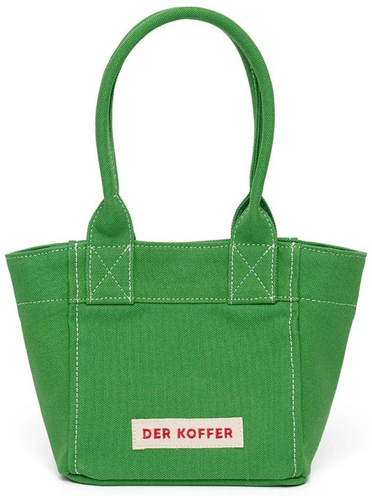 Canvas Mini Shopper Green Spring - DER KOFFER - BALAAN 2