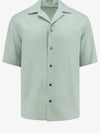 Oblique Short Sleeve Shirt Green - DIOR - BALAAN 2