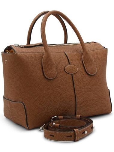 Di Leather Tote Bag Brown - TOD'S - BALAAN 1