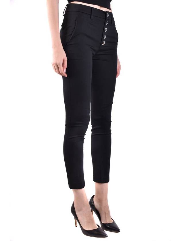 Denim Straight Pants DP600 GS0072D XXX DD999 BLACK - DONDUP - BALAAN 4