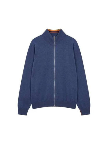 Cashmere zip up cardigan dark blue 271642 - PAUL SMITH - BALAAN 1