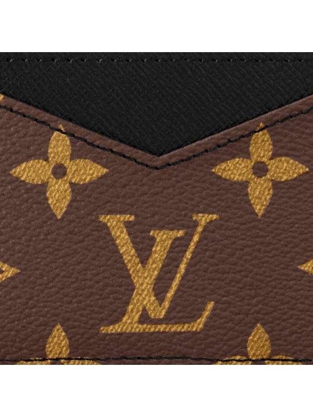 Neo Porte Monogram Card Wallet Black Brown - LOUIS VUITTON - BALAAN 6