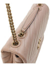 Kira Chevron Convertible Shoulder Bag Devon Sand - TORY BURCH - BALAAN 8