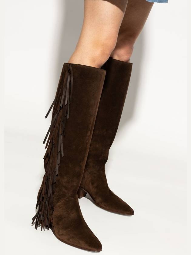 Casadei Suede Boots, Women's, Brown - CASADEI - BALAAN 2