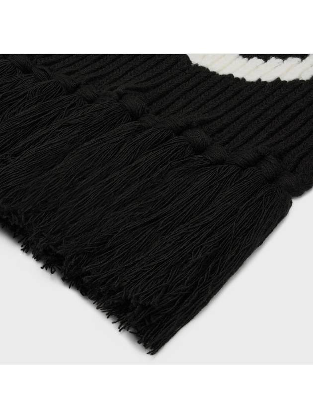 Fringe Scarf Wool - CELINE - BALAAN 3