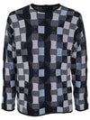 Checkerboard sweater knit 3RSM29SM31Z - GIORGIO ARMANI - BALAAN 1