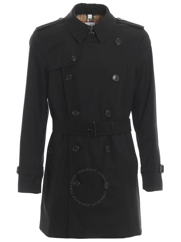 Short Wimbledon Trench Coat Black - BURBERRY - BALAAN 2