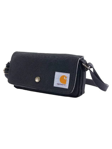 Crossbody Horizontal Pouch Bag Black - CARHARTT - BALAAN 1