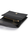 Gancini Logo Half Wallet Black - SALVATORE FERRAGAMO - BALAAN 8