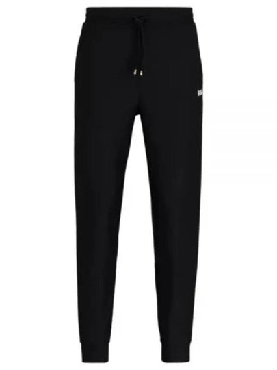 Berrettini Stripe Detail Track Pants Black - HUGO BOSS - BALAAN 2