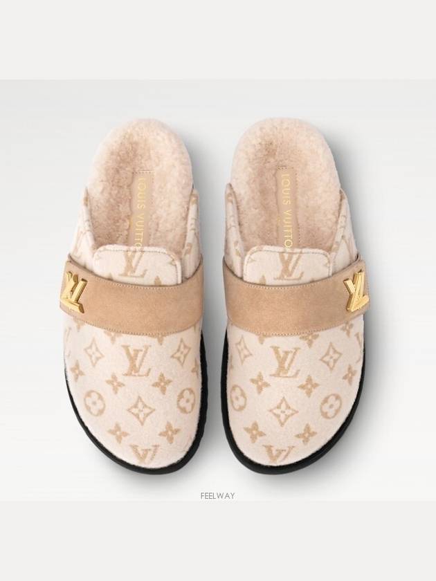 1ADD6Y LV Cozy Flat Comfort Clog - LOUIS VUITTON - BALAAN 3