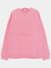 Debossed Anagram Cotton Sweatshirt Pink - LOEWE - BALAAN 4